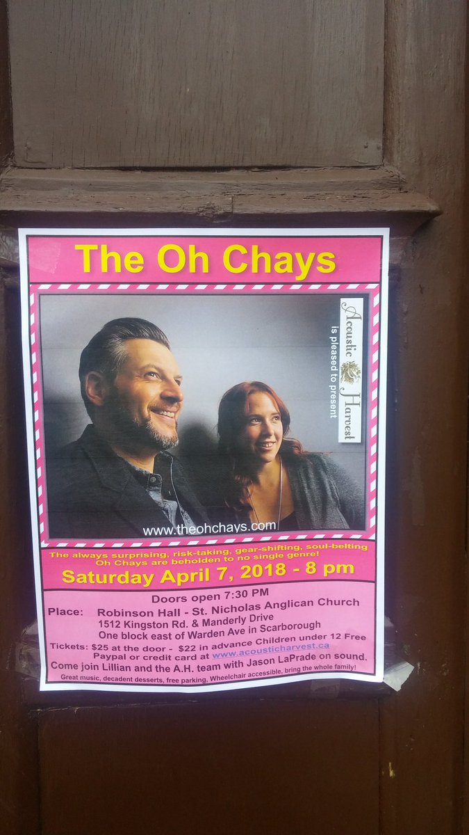 Last minute entertainment idea for your Friday night? #toronto #beaches #soul #folk #blues #gonnahaveourselvesatime! #comeondown