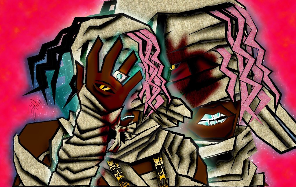 SAEEDMUSE_'s tweet photo. Hello ! My Name is Saeed and today I’m presenting a Piece of Meech from FlatBush Zombies called “ Fleezus Christ “ https://t.co/7mXitw4x6d