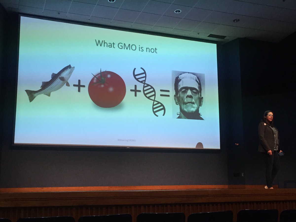 secularjayhawks's tweet image. Everyone got a chuckle out of this one.  @ksenapathy talking about the true meaning of GMO's at #Reasonfest2018 ! #secular #reason #conference