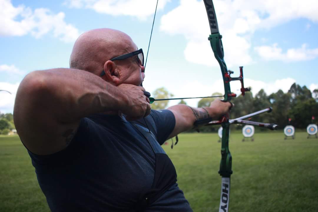 RogueArchery's tweet photo. Steve Green, national Para Champ smashing it at 70m today!
#roguearcher #Tokyo2020 #Paralympics https://t.co/leuMFaFr7e