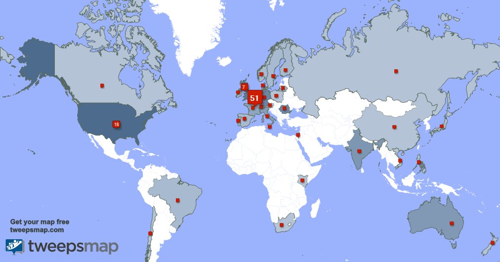 Jlybaert's tweet photo. I have 2 new followers from USA last week. See https://t.co/5Eejs54wy2 https://t.co/vWT9AaAgRT