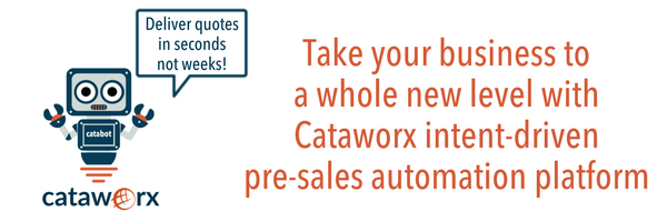cataworx's tweet photo. Cataworx is excited to announce the release of their intent-driven pre-sales automation platform which significantly accelerates product searches, serviceability/address validation and quoting #MEF #LSO #Cantata #Intent #PreSales #Automation https://t.co/XAhnODcX3R https://t.co/ODbboCLciA