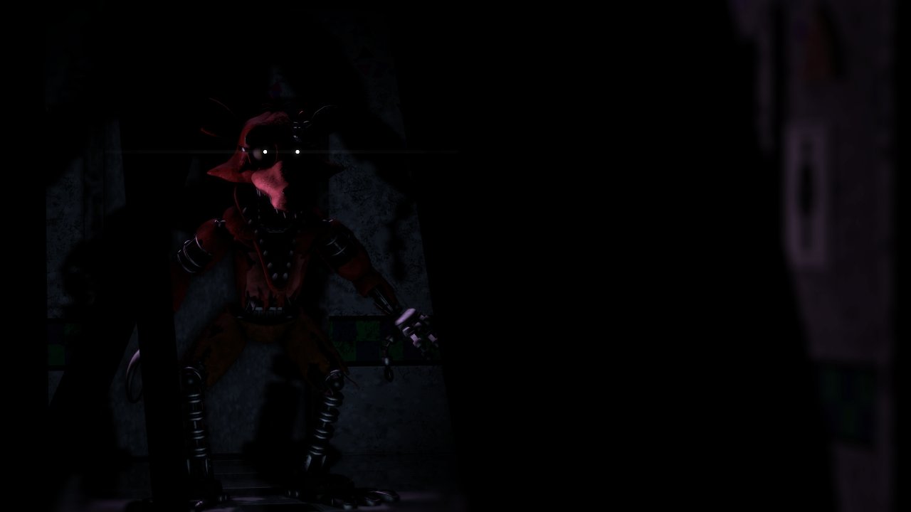 What's the deal with Withered Foxy and how does he jump so far?