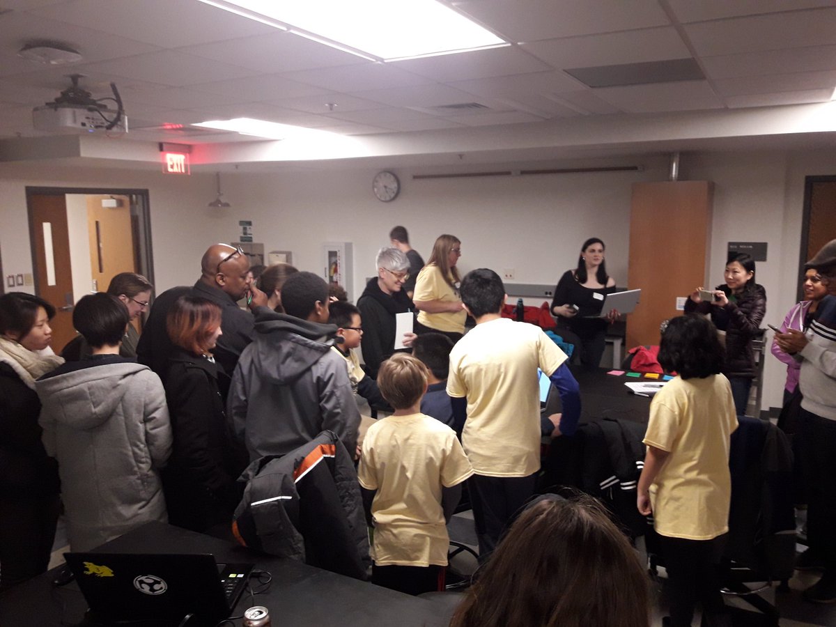 Presenting and judging the games in #PlayfulByDesign Spring 2018 Symposium at <a href="/ChampaignFabLab/">FABLAB</a>