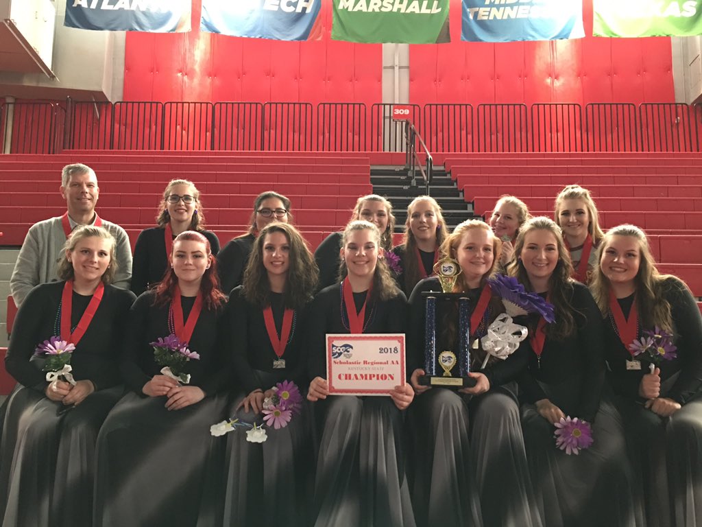 McCrackenBands's tweet photo. KY State Champs!  McCracken Winter Guard- SCGC Championships!! https://t.co/ClwqroVVHK