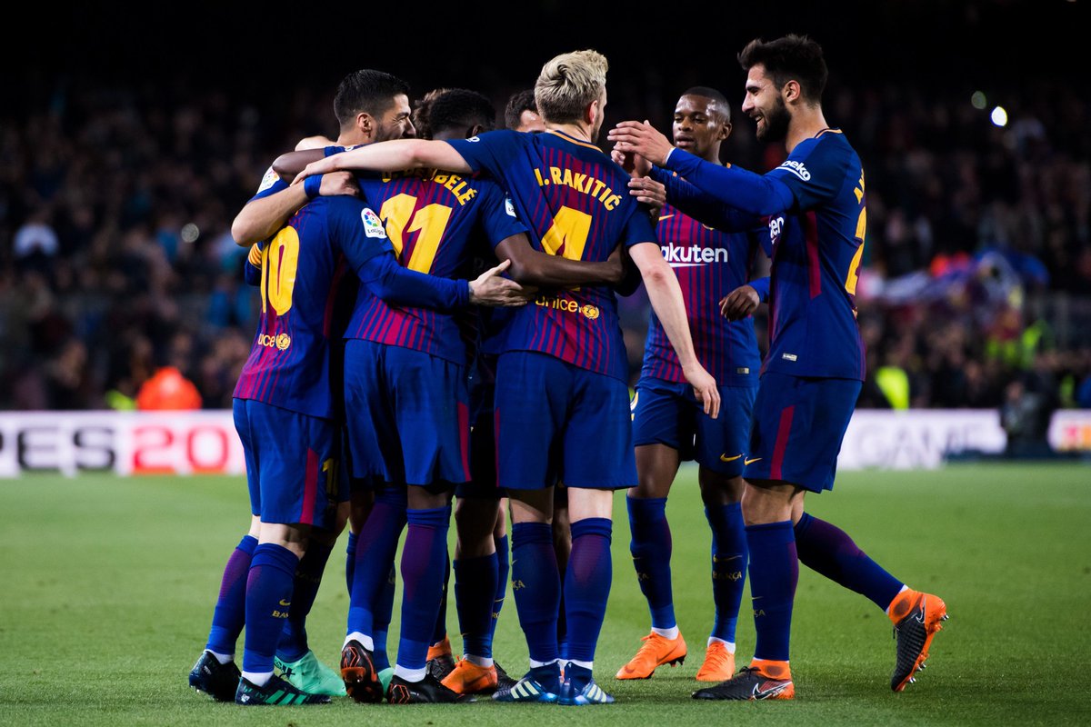 Full-time: FC Barcelona 3-1 Leganes
.
27' Messi ⚽
32' Messi ⚽
69' El Zhar ⚽
87' Messi ⚽
.
#matchday
#laligasantander
#jornada31
#fcbarcelona
#leganes
#viscabarca
#indobarca
#vamosibpadang
🔴🔵