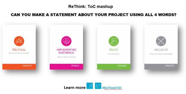 ToCcrea's tweet photo. You up for the #challenge? #reflectivepractice #Evaluation #ReThinkToC https://t.co/OuWpk9d4I6