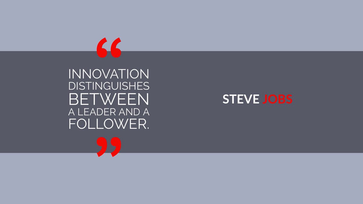 #Innovation #Leadership #SteveJobs #DigitalTransformation #Technology #Tech #Lead