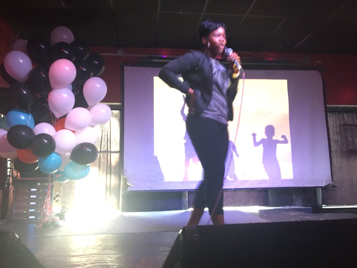 ignitebtown's tweet photo. .@PreciousCPrice : “Curiosity turns us into a sponge; makes us comfortable with our lack of knowledge.” #ignitebtown18 #TheCombine2018 https://t.co/N567LURzDY
