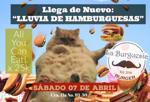djwilth's tweet photo. Amig@s nos vemos HOY HOY HOY en Lluvia de Hamburguesas!!!
#LaBurguesiaBurger #Beer #Music #OverdoseMusicAgency #Wilth #Dj #ShowDj #ElectronicMusic #TribalHouse https://t.co/zbEnOMtltq