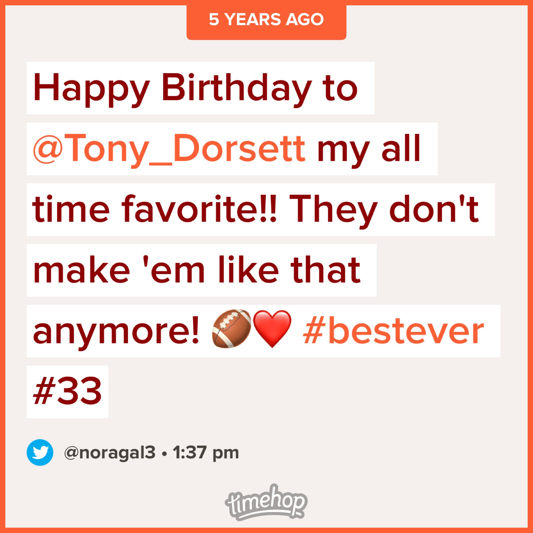 Still my fave!! Happy Birthday    