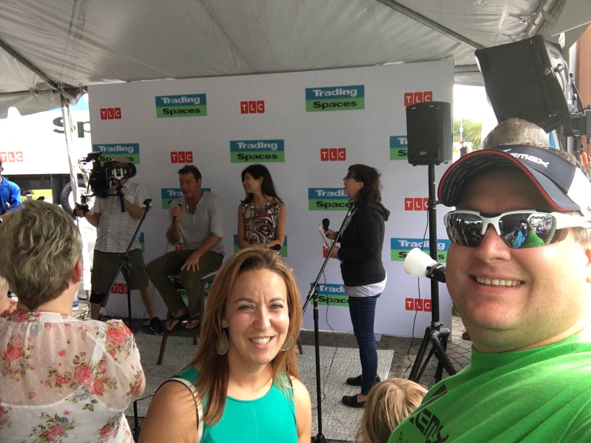 Hanging with Ty and Hildi!
#TradingSpaces