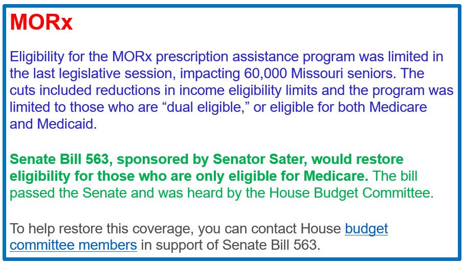 Missouri Medicaid Eligibility Chart