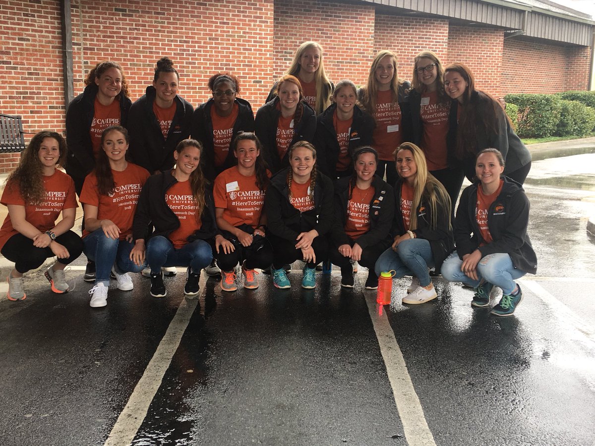 GoCamelsSAAC's tweet photo. Thank you to all of our student-athletes who were #HereToServe as part of #Inasmuch18!

#CamelsCare https://t.co/GVomsjofJy