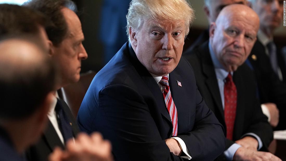 CNN's tweet photo. President Trump defends tariffs amid jittery markets https://t.co/lUIz1ErTrK https://t.co/HcjlVpNaUP