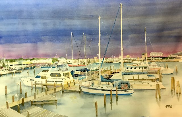 Serenasierra's tweet photo. Toot Toot 🛥⛴
Transparent watercolors by Herb
@herbwilley
#soundsignals #boats #boaters
#boatsofbeachblvd #harbors #art #paintings https://t.co/FDawX53o2g
