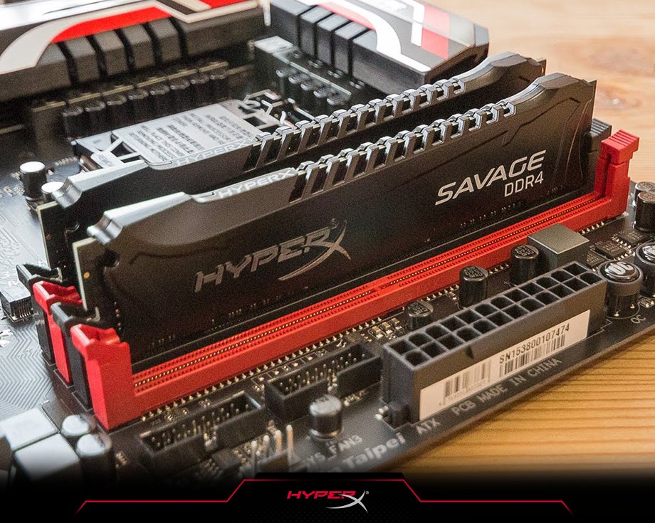 HyperXLatam's tweet photo. Logra mayores velocidades con menores niveles de consumo energético con #SavageDDR4 #HyperX https://t.co/KxAKwZ7RVz