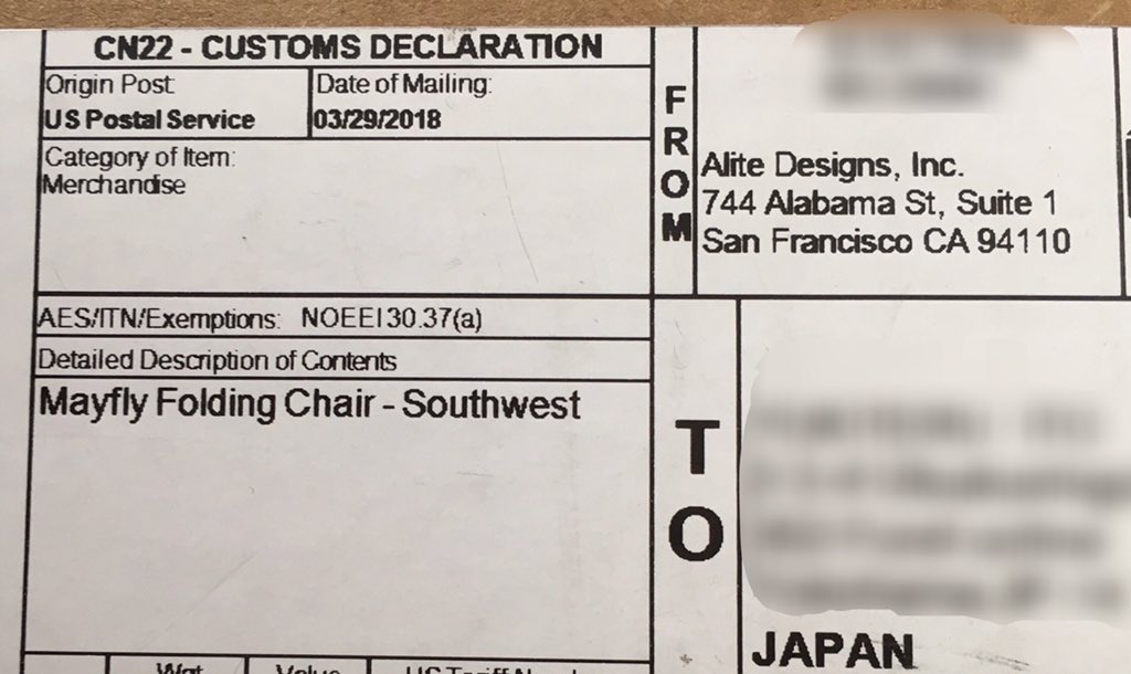 jadranskoneko's tweet photo. I've got a new chair from USA !
ということで、#ゆるキャン のチェアがアメリカから届いたあ。なでしこ とおそろい♪ 送料込みで122.33ドル(約13000円)。Amazonで28000円くらいだったんで浮いたお金で #メタル賽銭箱 買えたよ
#ゆるキャンΔ
#各務原なでしこ
#志摩りん
#Alite
#Mayflychair https://t.co/Ug2tRrBTSj