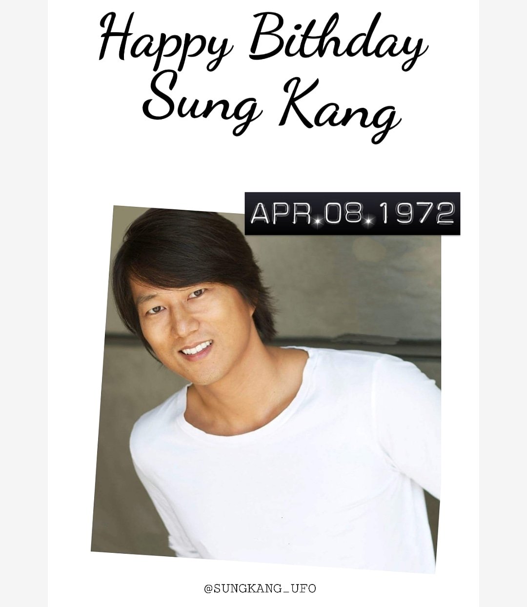 Happy Birthday to Sung Kang    