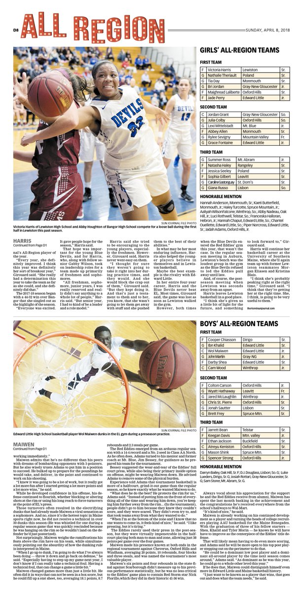 Sports_SJ's tweet photo. 2/2  @_Lee_H @RAWmaterial33 @jrhockeywriter @FunkFlashyRob @WilTalkSports and @Jpell915 all had a hand in this week's #SunJournalAllRegion product. Great work all around. Here are Sunday's honorees #VarsityMaine #mesports @APSE_sportmedia https://t.co/zMjgRkzKqv