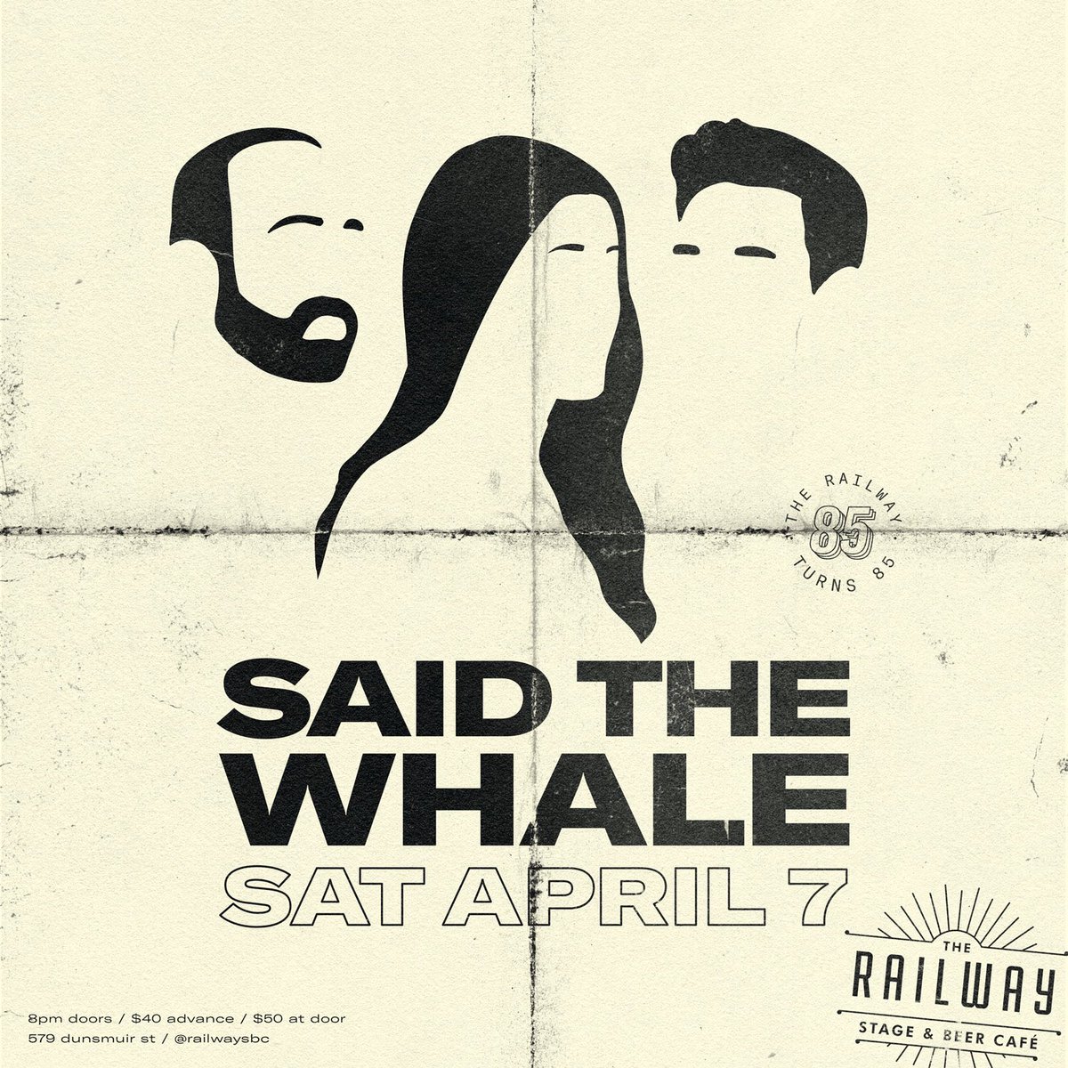 Catch <a href="/saidthewhale/">Said The Whale</a> tonight at 10:20PM. Tickets still available at door.