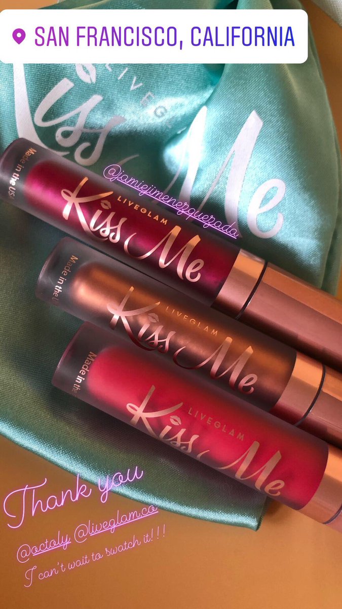 beautybyjamieq's tweet photo. Loving my new Kiss me @LiveGlamCo @octoly ππ #bayarea #bayareavlogger #bayareablogger #filipina #filipinablogger #ipsyos #octofamily #asianblogger https://t.co/TuESgjBxSZ