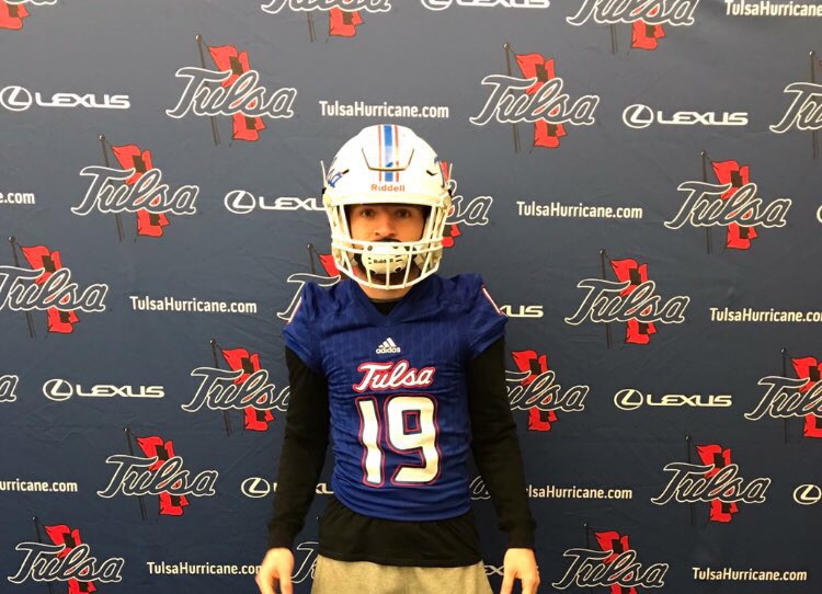 TreHowardWR's tweet image. Blessed to receive a opportunity to continue my education and football career at @TulsaFootball #GoGoldenHurricanes #FBS #D1 #GodsWork ⚪️♦️🔵🏈