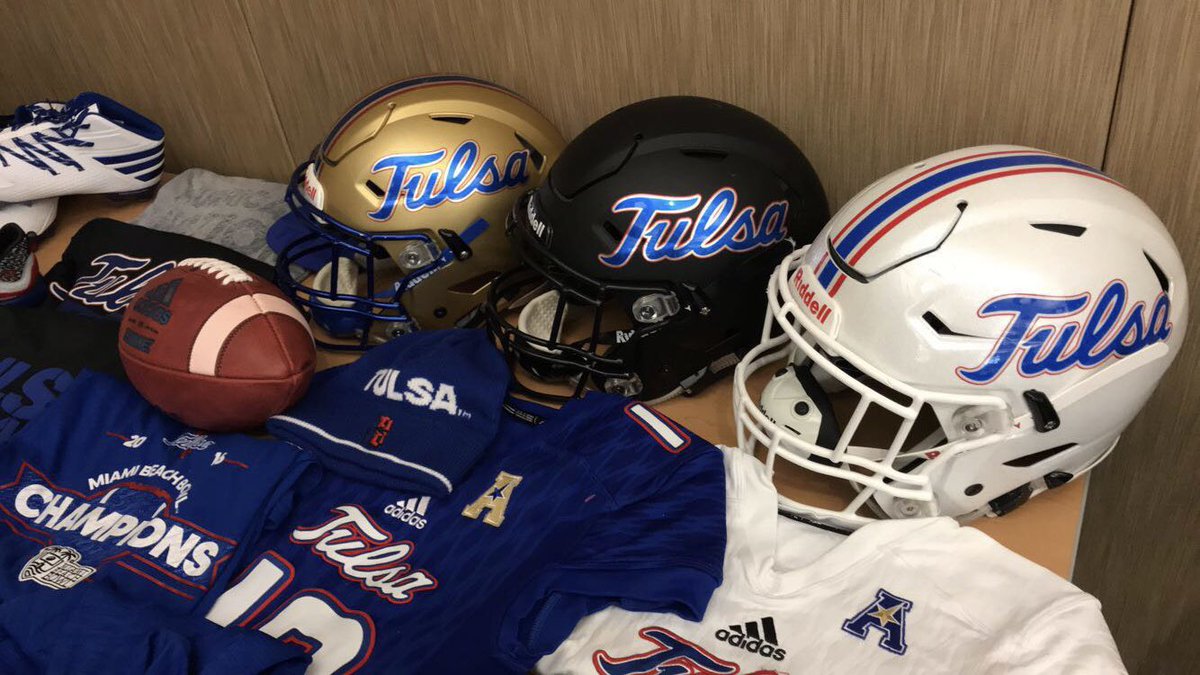 TreHowardWR's tweet image. Blessed to receive a opportunity to continue my education and football career at @TulsaFootball #GoGoldenHurricanes #FBS #D1 #GodsWork ⚪️♦️🔵🏈