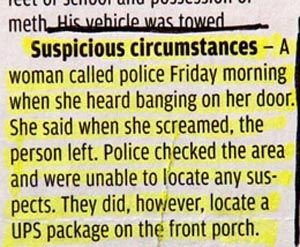 series_unhinged's tweet photo. Anyone think maybe she reads or listens to too much true crime? #TrueCrime #truecrime #crimehumor #crime #humor #policehumor https://t.co/gm2uXZmFk1