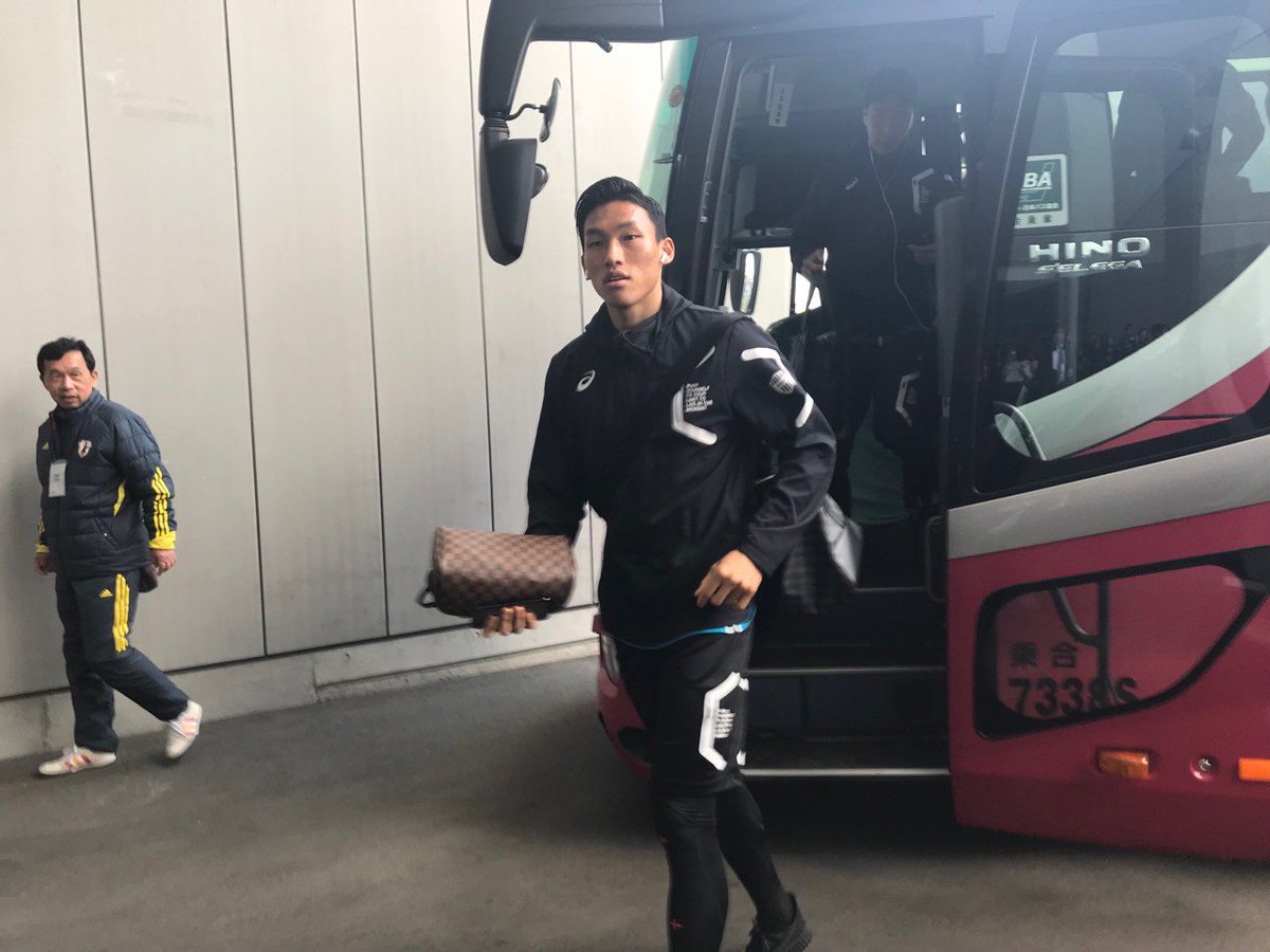 選手・スタッフを乗せたバス🚌がスタジアムに到着しました！ #Jリーグ