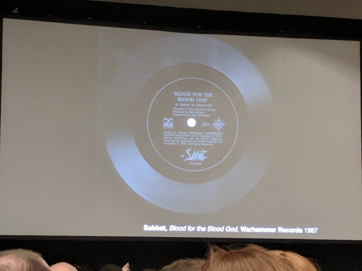 TT_HQ's tweet photo. Today we got to listen to tracks from a flexible vinyl disc included in 1987's 95th issue of White Dwarf magazine https://t.co/Yq1n5bMIPc