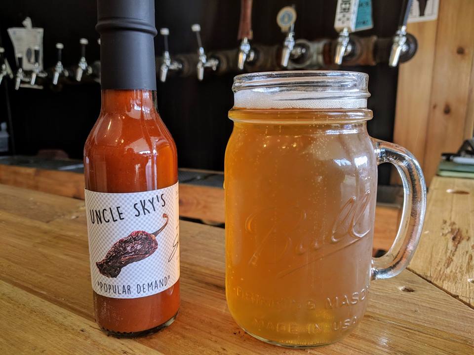 UncleSkys's tweet photo. #Seattle! I left a case of "Popular Demand" with my oldest friend, Kevin King, now the wizard behind #GoodBrewingCo. Next time you need a bottle, head to his tasting room on the east side and bring an empty growler if you have one - you're gonna love the beer. <3 Sky https://t.co/JnjCEi14JR