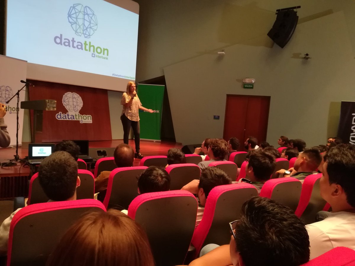 interbank's tweet photo. ¡Ya arrancamos el #DatathonInterbank  ¡Durante 18 horas realizaremos esta competencia entre #datascientist nacionales e internacionales,quienes resolverán casos de negocios! #MachineLearning  #DatathonInterbank 🧐💻 https://t.co/AG9Cam86SI
