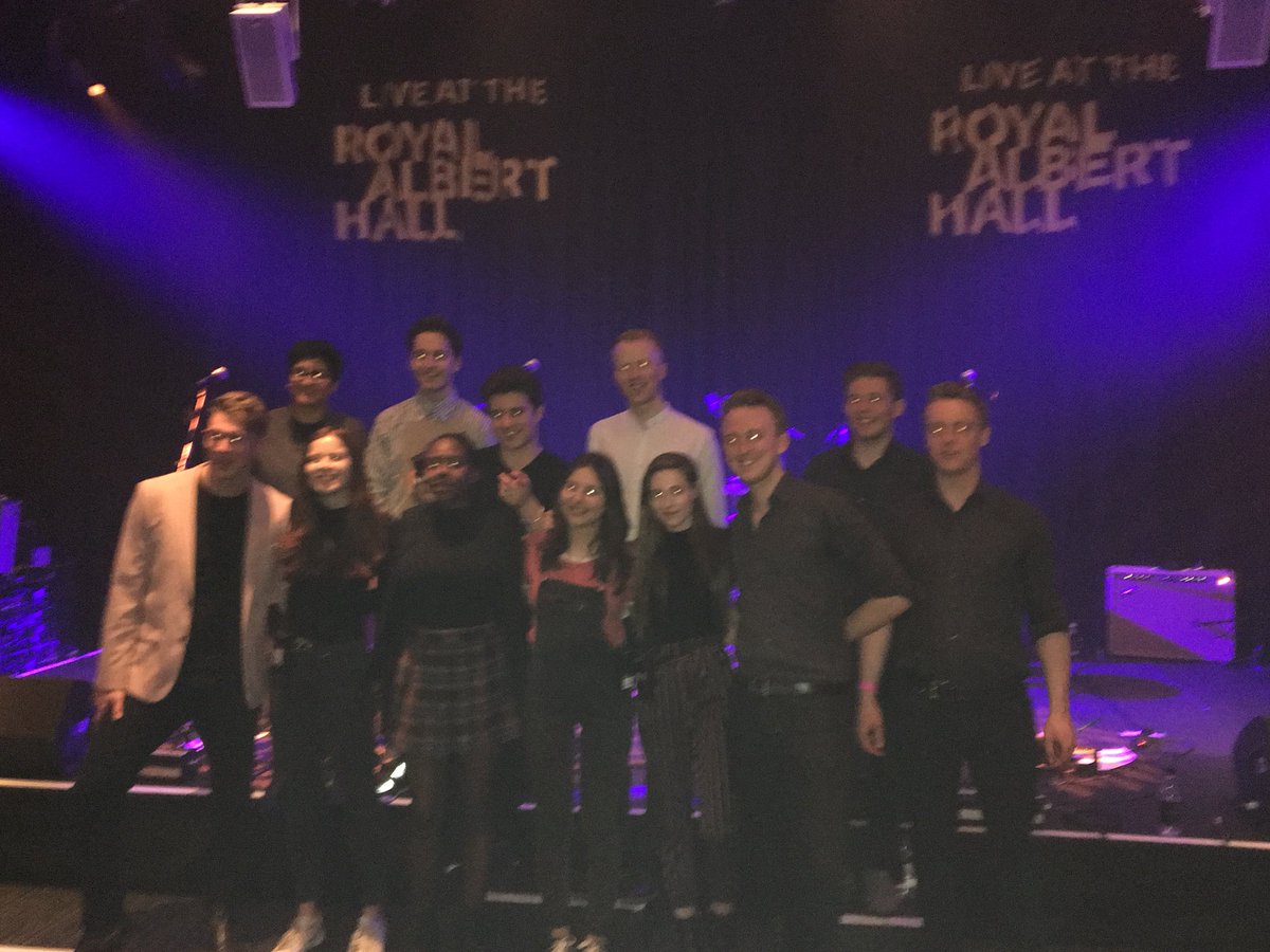 ealingcreative's tweet photo. @chatnmeetcoffee Well done to all the young producers who curated the amazing Collide @RoyalAlbertHall @RAHYoungProd &amp; thank you for choosing @ChasingDeerBand to headline the Saturday event https://t.co/bOwGKFFDsG