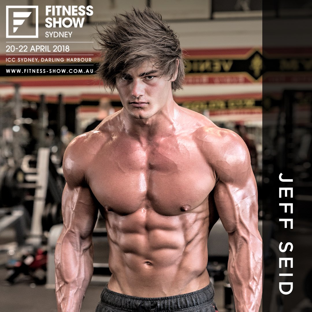 AusFitnessShow's tweet photo. 📢 Yes, yes, yes! @jeff_seid will be at the Fitness Show Sydney 20-22 April. Be ready to grab a selfie with Jeff and to watch him train daily at Muscle Beach: https://t.co/9aHSlvHRJv #FITSTRENGTH https://t.co/ek42Y7bIW6