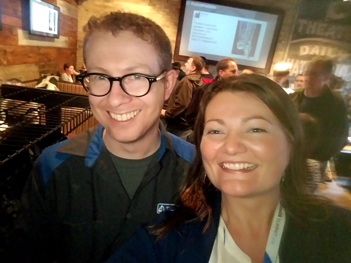 bestnikkiever's tweet photo. Smashing after party with @phonetictalk #SqlSatMadison https://t.co/6SxWI6UitP