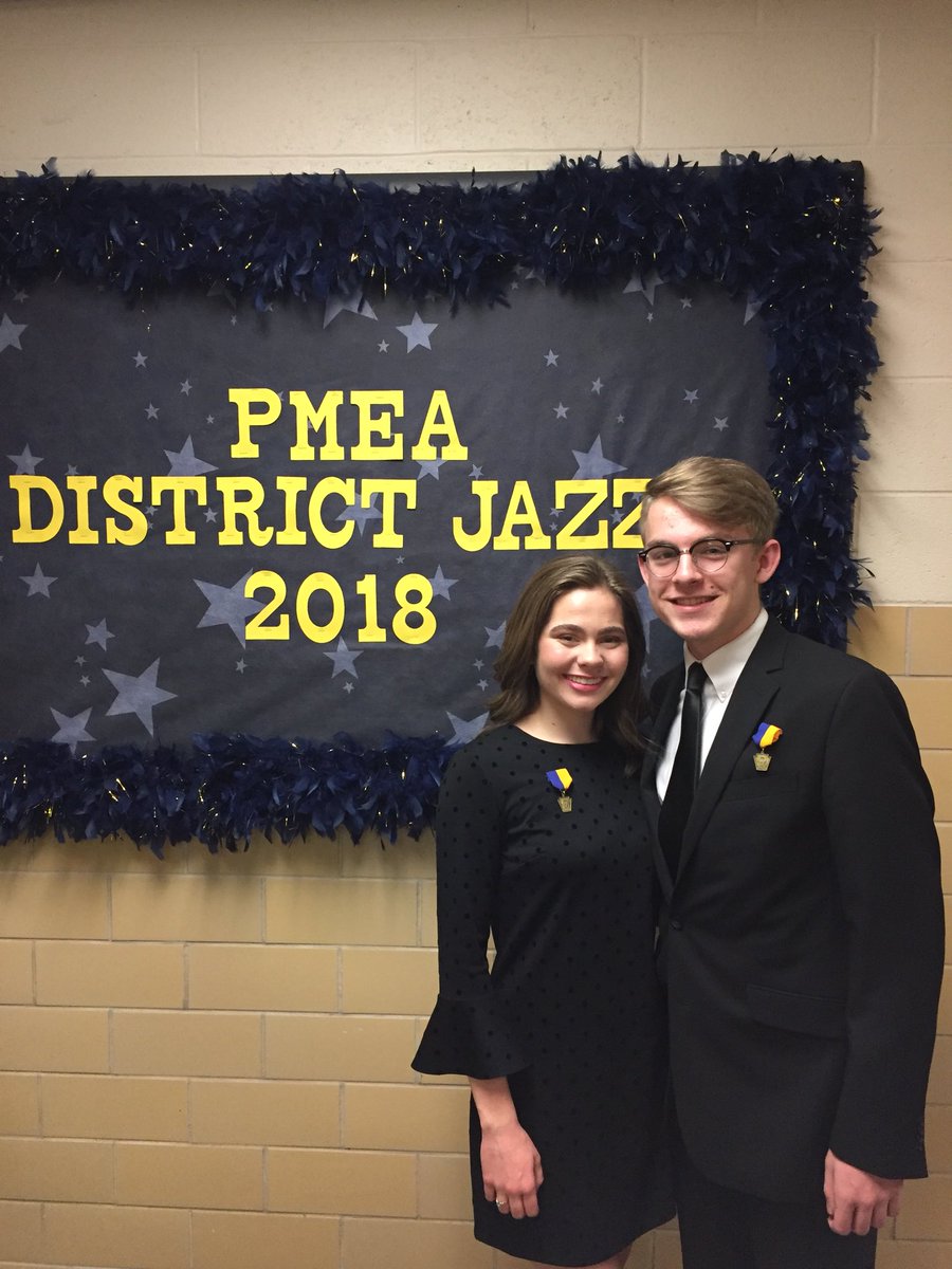 cyhschoirs's tweet photo. Congratulations to Koby Fink and Grace Montgomery for an excellent performance with the PMEA District 7 Vocal Jazz Ensemble! https://t.co/TnmFFERwqH