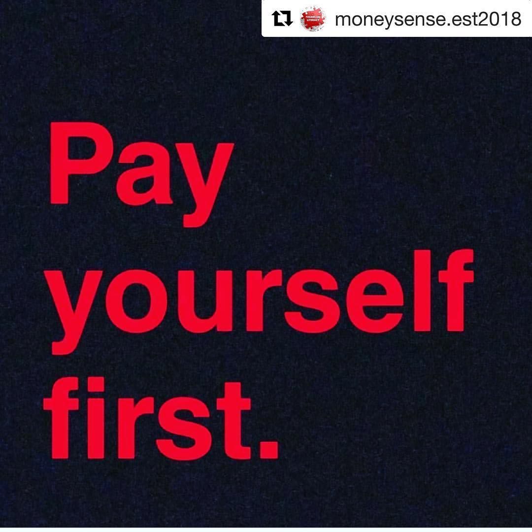 GetSpender's tweet photo. Your first payment every month should be to your savings, a.k.a. your investment capital for your future. #payyourselffirst #personalfinance https://t.co/mxiS5K0gUm