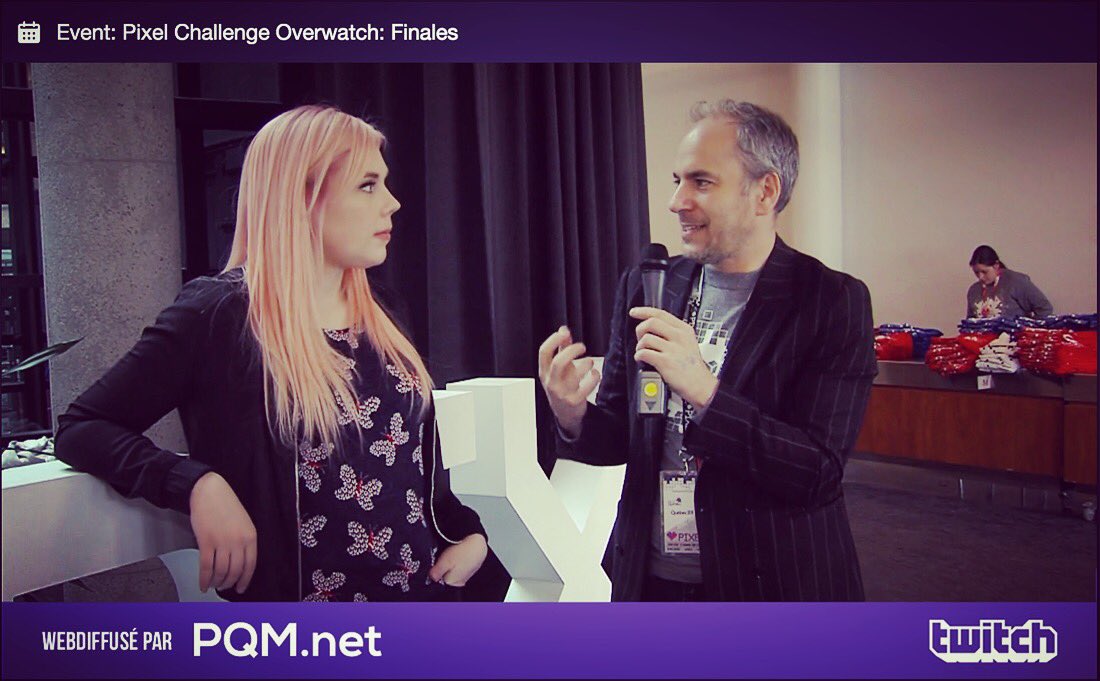 lsplandry's tweet photo. @missharvey et Louis Leclerc au Pixel Challenge 2018.
#Québec #Webdiffusion en #direct du #studio @PIXELQC #studiocast #webcast #streaming #pixelchallenge2018 #denistalbot @PQMnet
#pxc18 #jeux #gaming #esports #webcasting
https://t.co/AD8nsmL9rw https://t.co/si0mkQrxqo