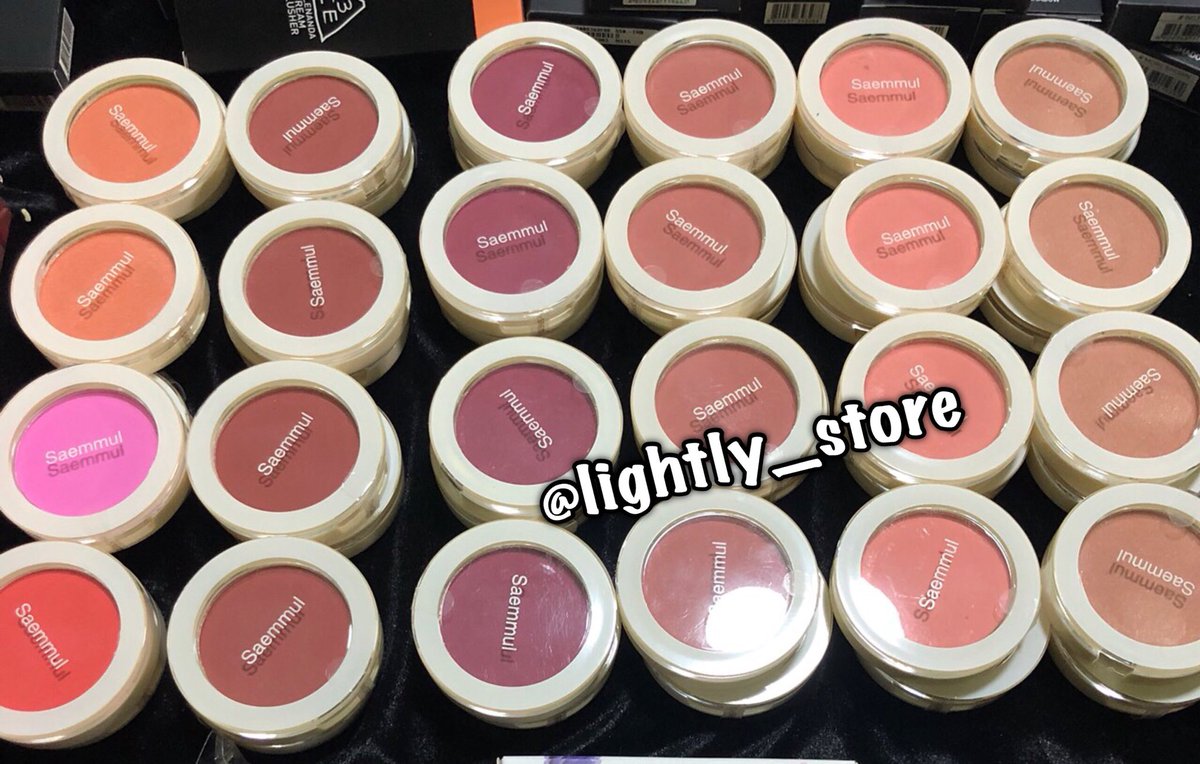 lightly_store's tweet photo. Saemmul Blush 🌸บลัชออนเนื้อฝุ่น🌸พร้อมส่งจ้า 😘#PP02 #PK03 #CR03 #RD01 #RD02 #RD03 #OR01 #OR02 #RD01 #BE02💕เข้าใหม่💕

ราคา 220 บาท

#พร้อมส่ง #ชี้เป้าโปรถูก #saemmul #blush #saemmulrd02 #ปัดแก้มสวย #ปัดแก้มฮิต #เครื่องสําอางค์เกาหลี #รีบมาตำ #จัดไป #ใช้ดีบอกต่อ #howtoperfact https://t.co/Yr1Fl1w1Ym
