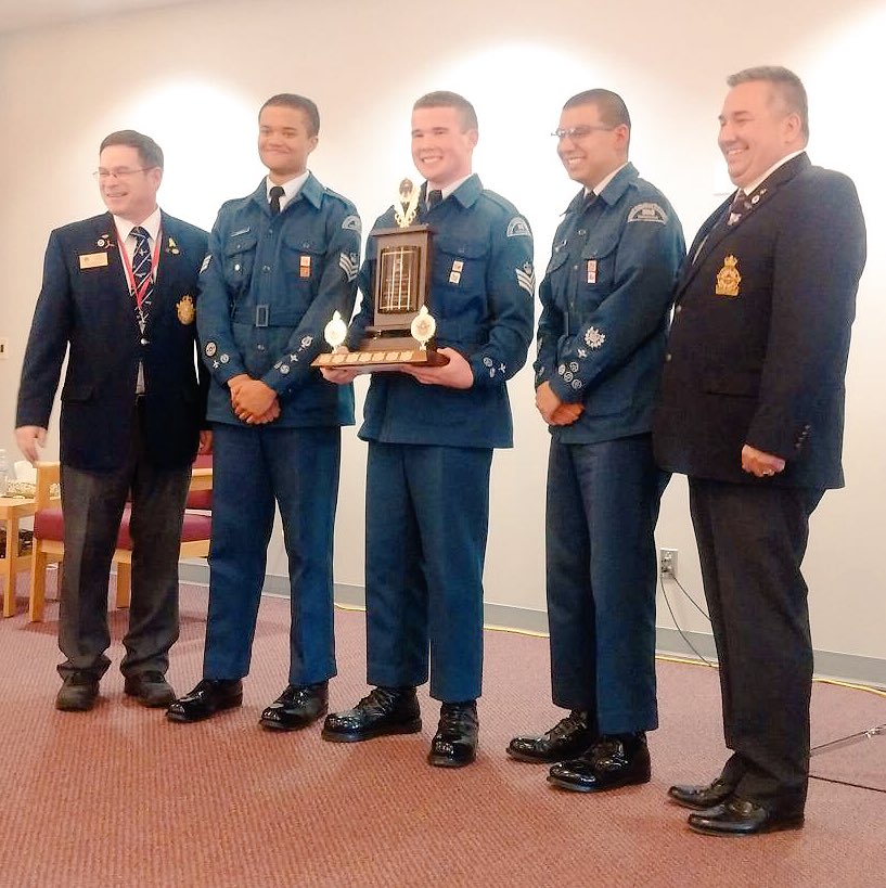 F/Sgt Knull and F/Sgt Ogunbiyi take #1 and #2 at Provincial #EffectiveSpeaking Competition -  now off to #Ottawa!
✨Well Done! ✨

You make 88 #Airdrie Lynx proud! 
Great job to all competitors!! ✈️
@cadetsca @AirCadetAlberta @AirCadetLeague ✈️ #whatwedo