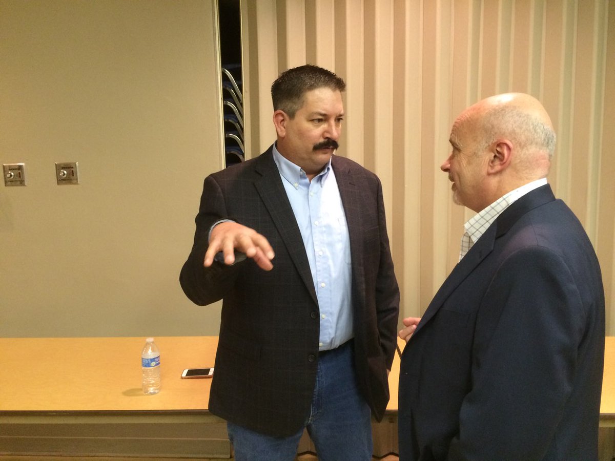 MarkPocan's tweet photo. Great turnout today for @TownHallProject #TownHallForOurLives. Thanks to @IronStache @susanna4change &amp; Maddigen for ensuring voices are heard. Missed @PRyan in his own home town. Hope he watches the video! #Democracy https://t.co/2TPx1VijgG