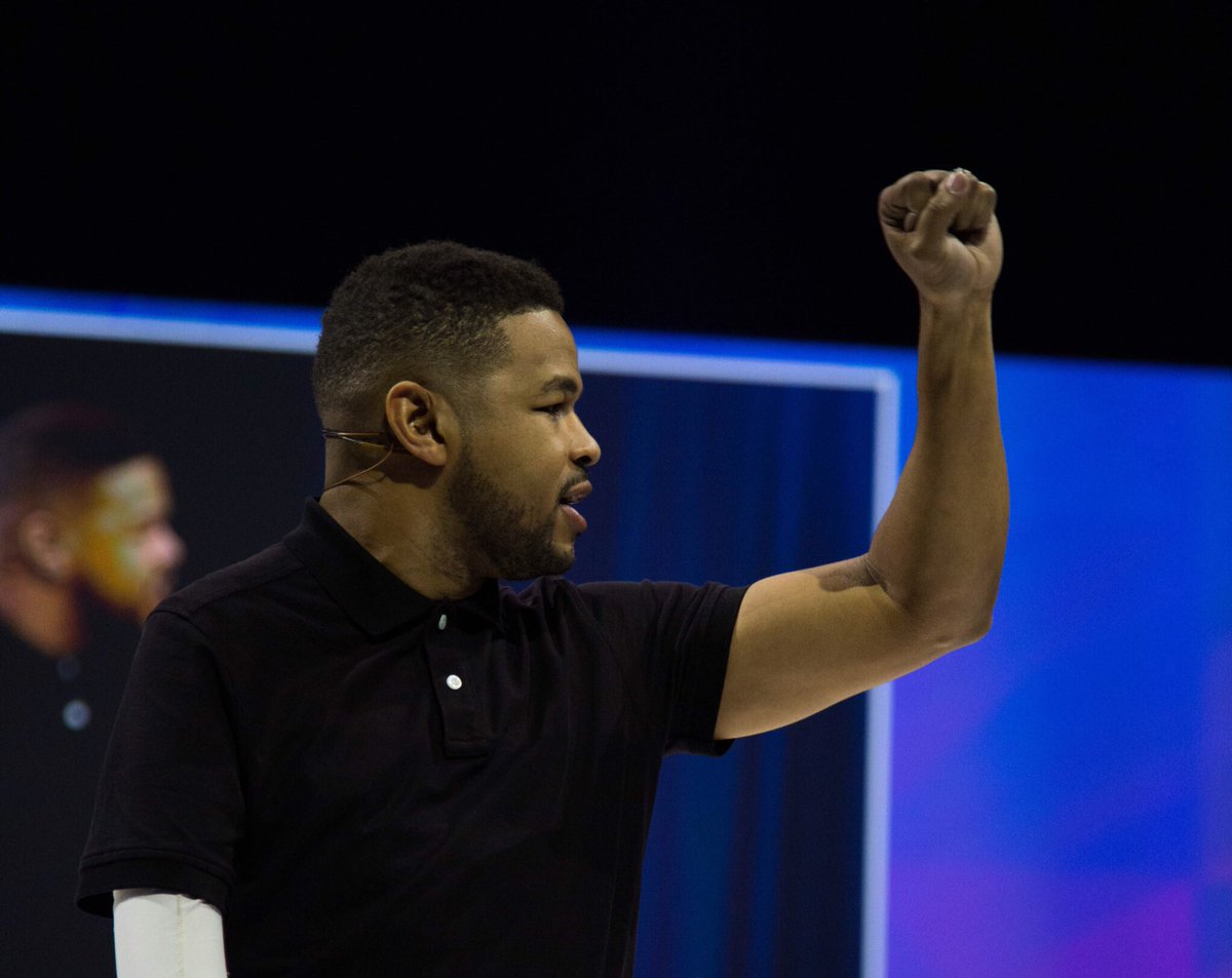 acnusaespanol's tweet image. “Adversity causes some people to break and other people to break records.” @InkyJohnson #StreamTheTeam