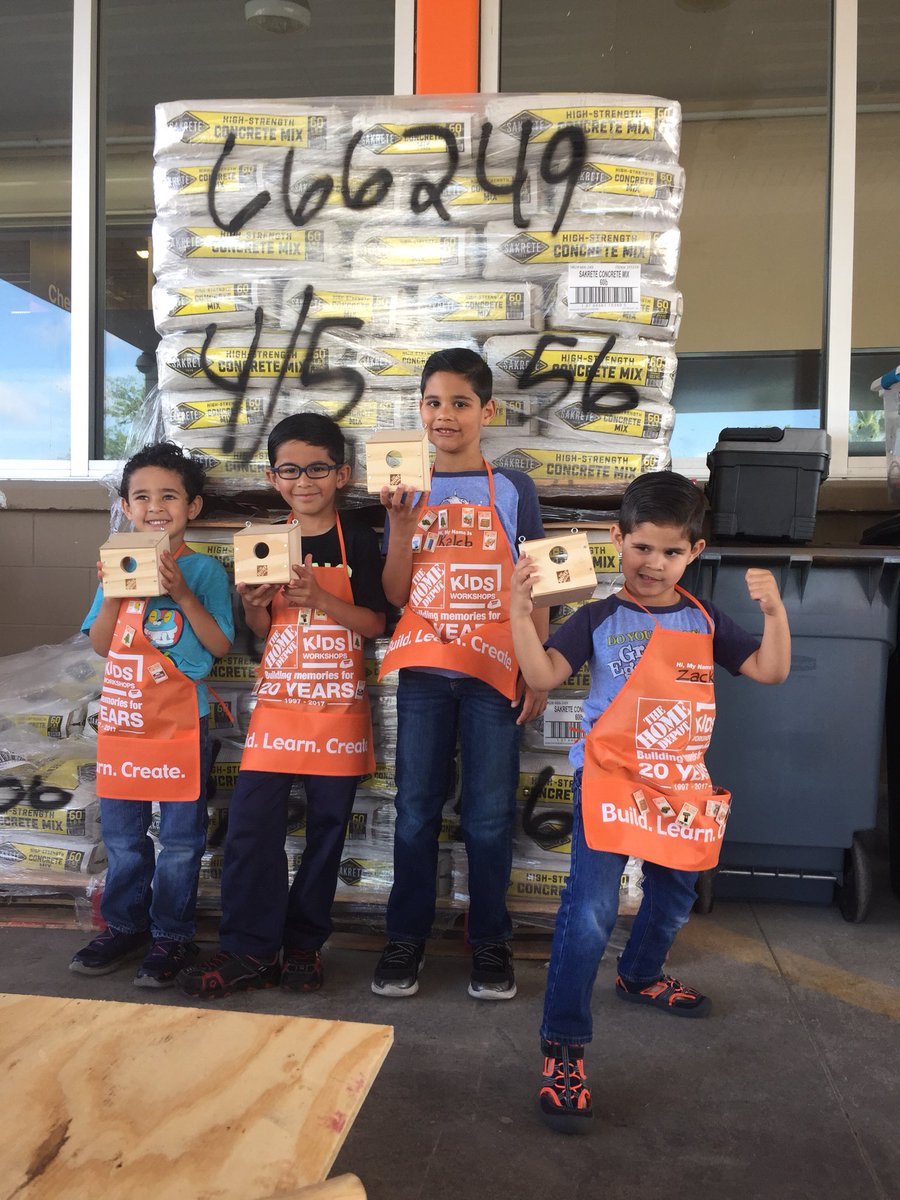 SBASteve's tweet photo. Monthly dad and doughnuts building at @HomeDepot   Great time building bird feeders with cousins. 

#smallbusinessapproval #businessplanning #building #homedepot #birdfeeder #familytime #daddytime #cousins #brothers #children #kids #kidsbeingkids #sbasteve #blog #blogger https://t.co/3JwQ9yMvdC