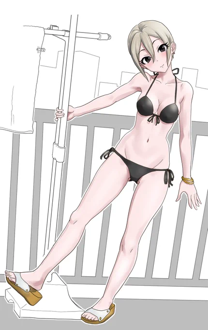 謎シチュな全身。 