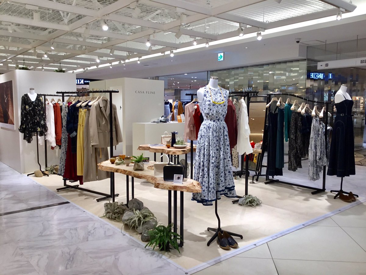 ルミネ新宿 Ar Twitter 期間限定ショップ ルミネ2 2f 待ち合わせ広場 カーサフライン 4 18 地球と人に優しい Sustainable Wear をコンセプトにしたcasafline 自然と共存する大切さをメッセージに込めた1st Collection をお届けします T Co