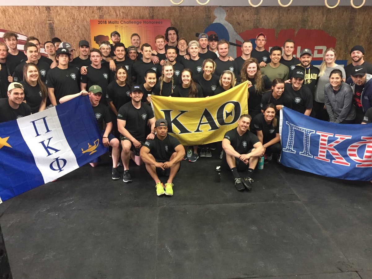 maltzchallenge's tweet photo. Good throw down today with 50+ Colorado State University students, Ft. Collins, 
CO. from Pi Kappa Phi (Zeta Phi chapter) and Kappa Alpha Theta. https://t.co/5eGZxi2C6p