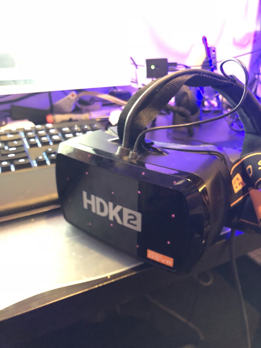 CMDannCA's tweet photo. I finally got this @OpenSource_VR working. #HDK2 #osvr #vr #opensource
Can finally replace the old #DK2 at my home office. #oculus https://t.co/HZNwxxXGQ1
