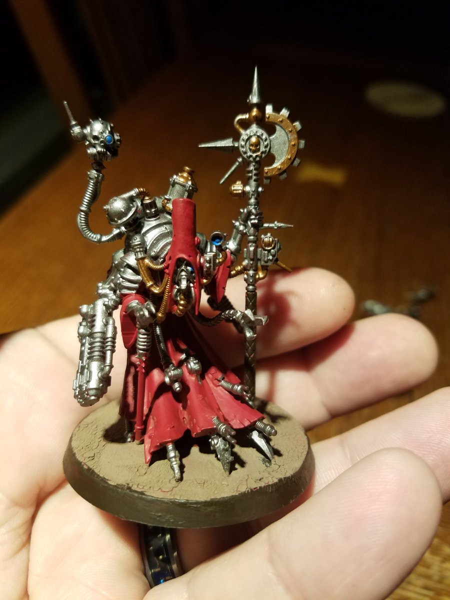 40kDude's tweet photo. Another Tech Priest https://t.co/Bpm9460DRg
