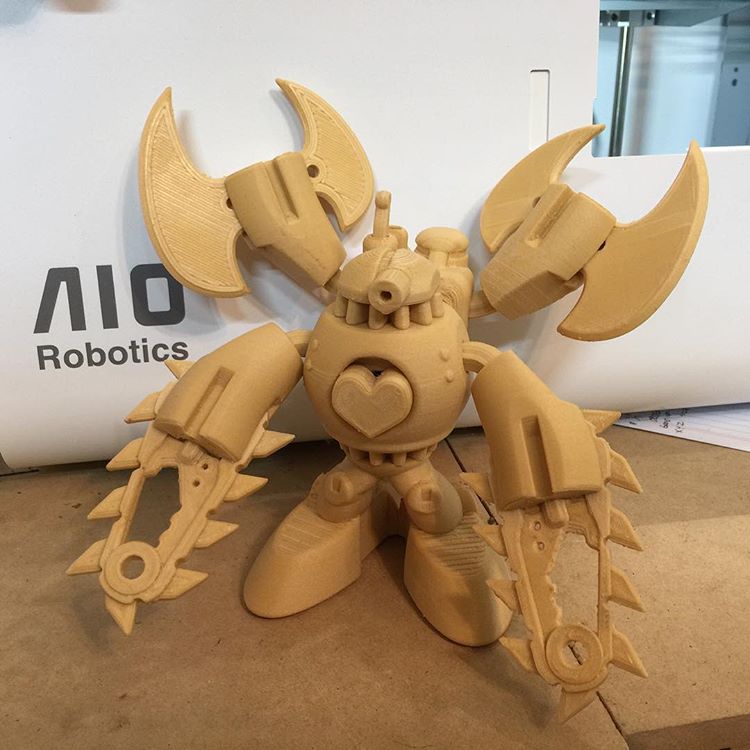 esun3dfilament's tweet photo. Awesome robot printed with #esun #WOOD filament!!
@kramcotoys #3dprinting #AIOrobotics #zeus #3dprinted #3dprinter #3dp #3d #3dprint #robot #wooden #robotics #maker #heart https://t.co/kxm7DhKTCD